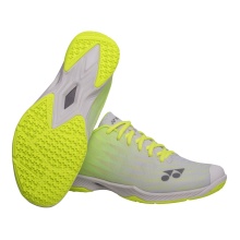 Yonex Badmintonschuhe Aerus Z2 Wide (Leichtigkeit, weit/breit) grau/gelb Herren